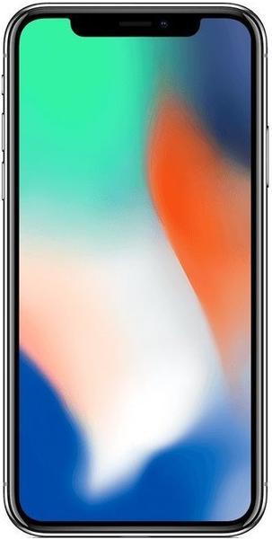 Apple iPhone X 256GB silber