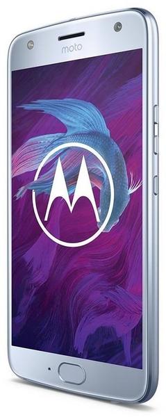 Konnektivität & Design Motorola Moto X4 blau