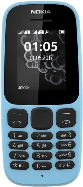 Nokia 105 (2017) Dual Sim blau