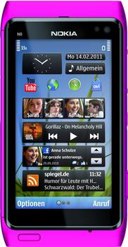 Nokia N8-00 rosa