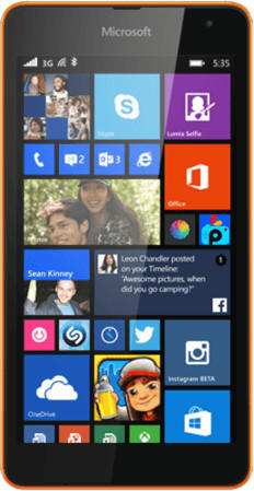 Microsoft Lumia 535 Grün