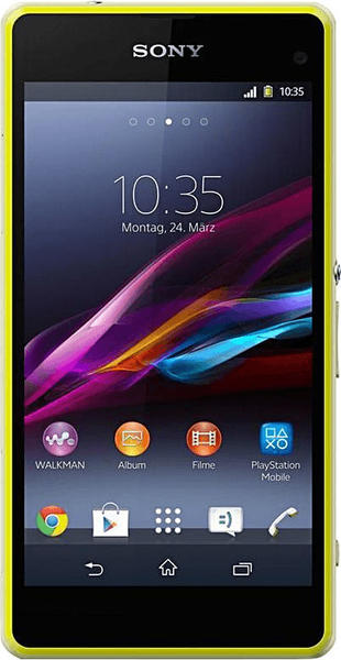 Sony Xperia Z1 Compact lime