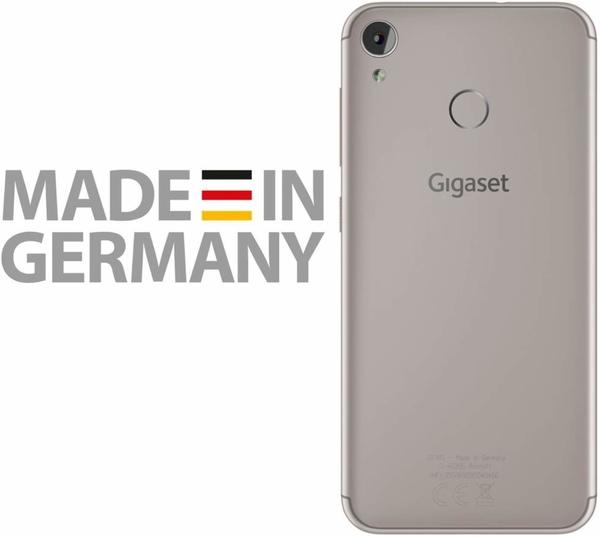 Phablet Technische Daten & Energie Gigaset GS185 Smartphone (13,7 cm/5,5 Zoll, 16 GB Speicherplatz, 13 MP Kamera) grau