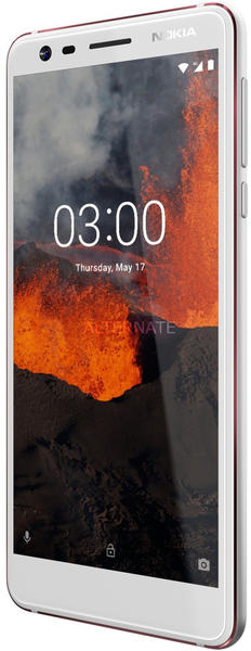 Display & Bewertungen Nokia 3.1 16GB weiß/eisen