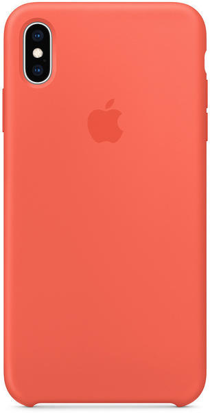 Apple Silikon Case (iPhone XS Max) nektarine