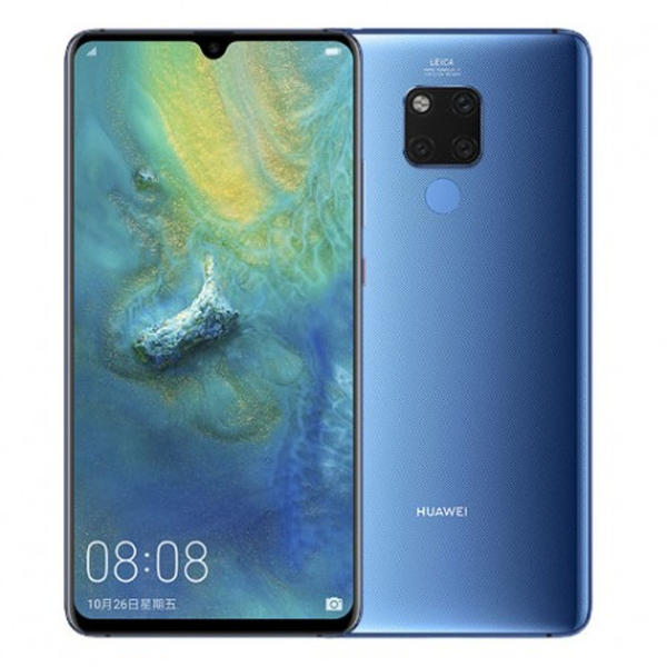 Smartphone Display & Eigenschaften Huawei Mate 20 X blau