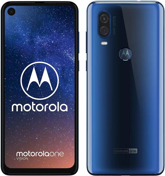 Technische Daten & Konnektivität Motorola One Vision Sapphire Blue
