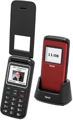 Tiptel Ergophone 6242 rot