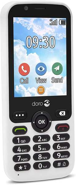 LTE Smartphone Eigenschaften & Design Doro 7010 weiß