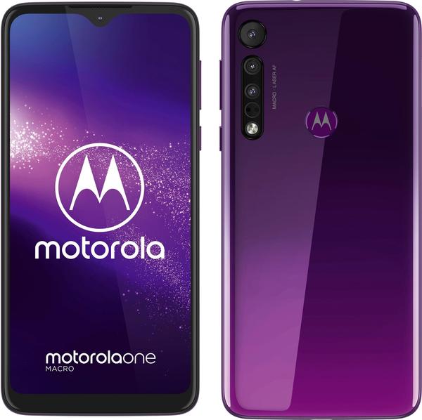 Kamera & Design Motorola One Macro Ultra Violet