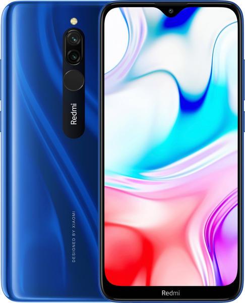 Design & Konnektivität Xiaomi Redmi 8 64GB Sapphire Blue (Dual-SIM)