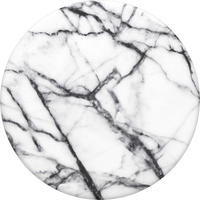 PopSockets 800997, PopSockets Dove White Marble (800997) Schwarz/Weiss