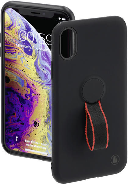 Hama CO RED SE NO.2 Backcover Apple iPhone X, iPhone XS Schwarz