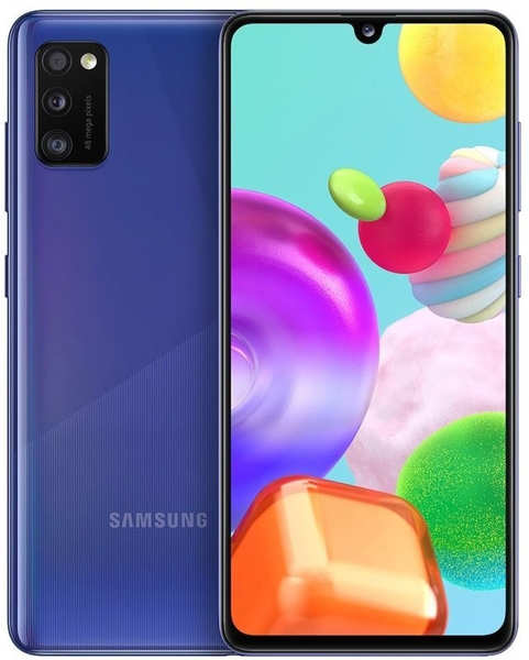Design & Bewertungen Samsung Galaxy A41 Cobalt Blue