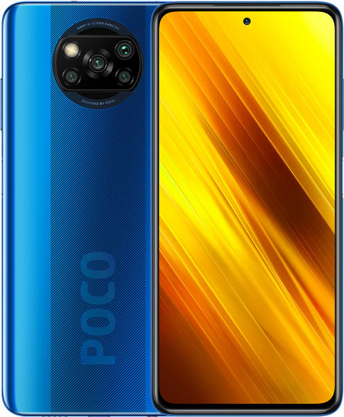 Design & Display Xiaomi Poco X3 NFC 64GB Cobalt Blue
