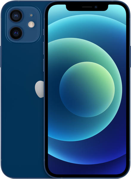 Dual-Sim Handy Design & Kamera Apple iPhone 12 64GB Blau
