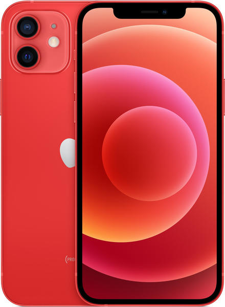 Design & Konnektivität Apple iPhone 12 64GB Red