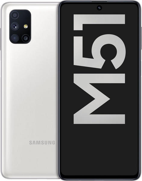 Kamera & Bewertungen Samsung Galaxy M51 white