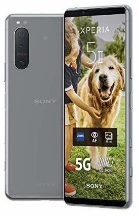 5G Handy Kamera & Display Sony Xperia 5 II Grau