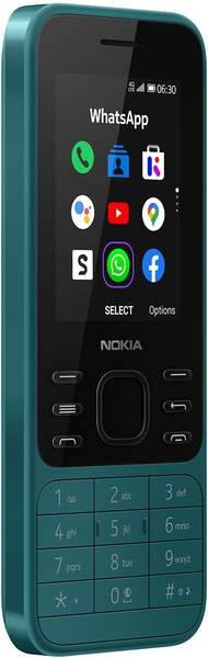 Design & Bewertungen Nokia 6300 4G Cyan Green