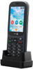 Doro Smartphone »730X«, dunkelgrau, 7,11 cm/2,8 Zoll, 1,3 GB Speicherplatz, 3 MP