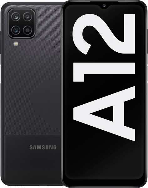 Design & Bewertungen Samsung Galaxy A12 64GB Schwarz