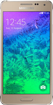 Samsung Galaxy Alpha Frosted Gold