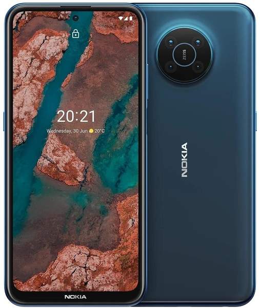 Kamera & Bewertungen Nokia X20 128GB 8GB Nordic Blue