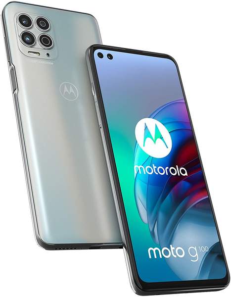 Konnektivität & Display Motorola Moto G100 Iridescent Sky