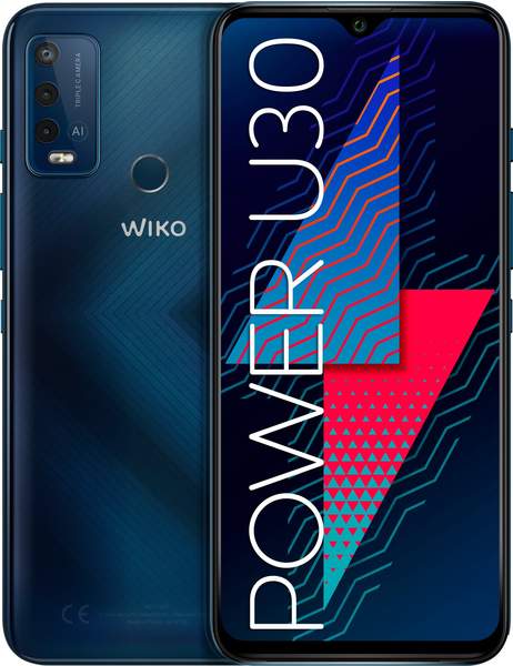Wiko Power U30 Carbone Blue