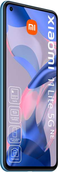 Eigenschaften & Bewertungen Xiaomi 11 Lite 5G NE 128GB 8GB Bubblegum Blue