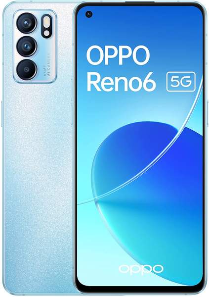 OPPO Reno6 5G Artic Blue