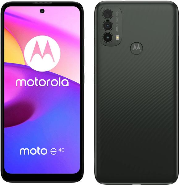 Motorola Moto E40 Carbon Gray