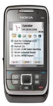 Nokia E66 grau