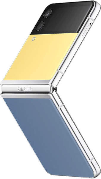Samsung Galaxy Z Flip 3 256GB Bespoke Edition - Silver/Yellow/Blue