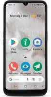 Doro 380517, Doro 8100 ohne Netzteil (32 GB, Dunkelblau, Schwarz, 6.10", Single SIM,