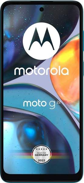 Display & Design Motorola Moto G22 64GB Iceberg Blue