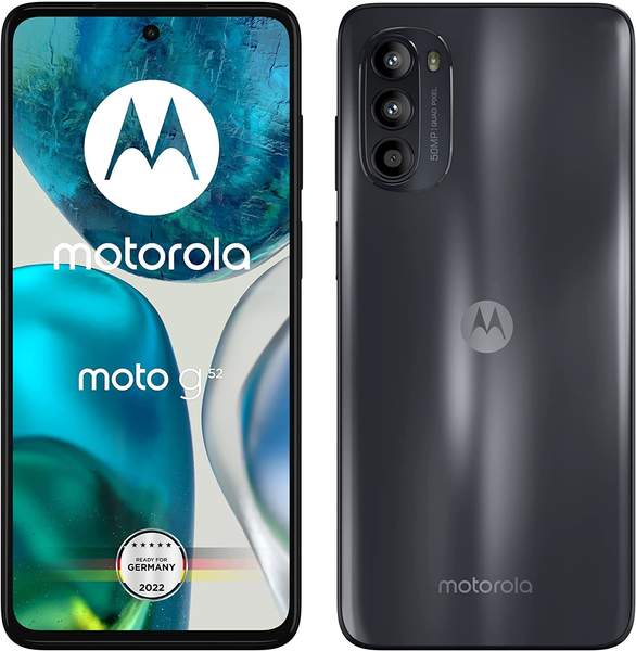 Motorola Moto G52 128GB Charcoal Grey