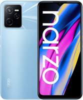 realme Narzo 50A Prime (64 GB, Blue, Flash Blue, 6.60", Hybrid Dual SIM, 4G)