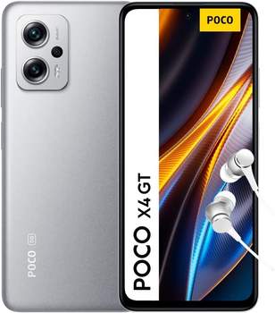 Xiaomi Poco X4 GT 256GB Silber