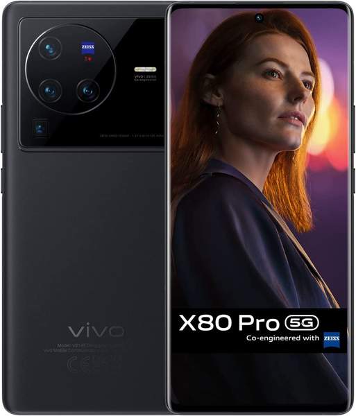 Vivo Mobiles Vivo X80 Pro Cosmic Black