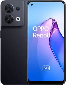 OPPO Reno8 Shimmer Black