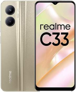 Realme C33 128GB Sandy Gold