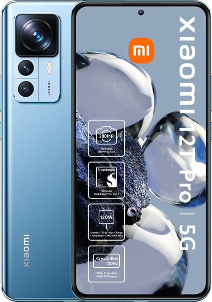 Tetsbericht Xiaomi 12T Pro 8GB 256GB Blau