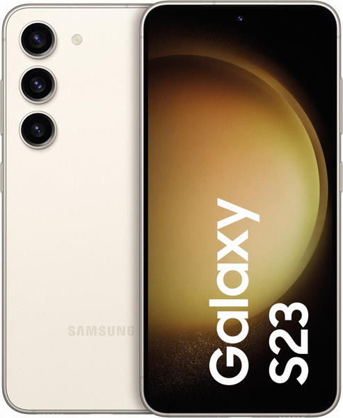 4.6/5 Samsung 128GB Cream Erfahrungen S23 Galaxy Sternen