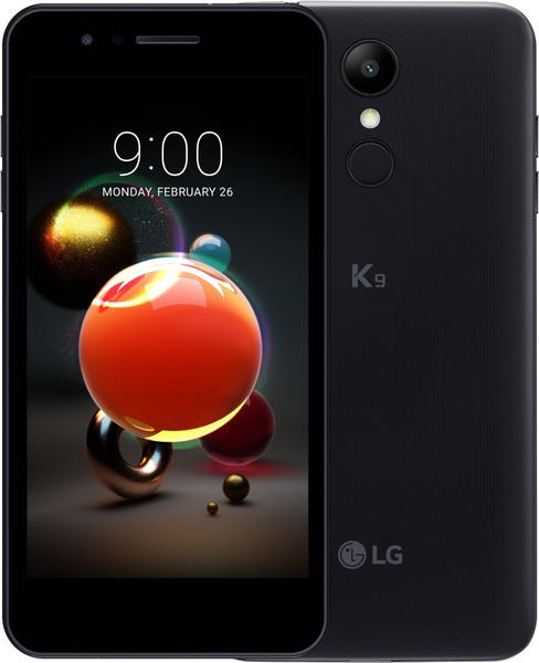 LG K9 aurora black