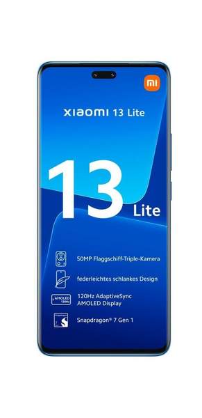 Dual-SIM Handy Ausstattung & Kamera Xiaomi 13 Lite 128GB Blue