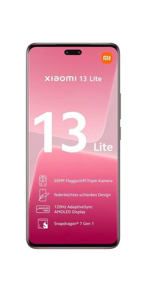 Technische Daten & Bewertungen Xiaomi 13 Lite 128GB Pink