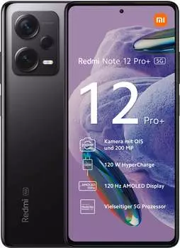 Xiaomi Redmi Note 12 Pro+ Midnight Black