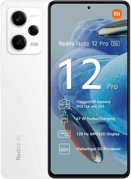 Xiaomi Redmi Note 12 Pro 6GB 128GB Polar White